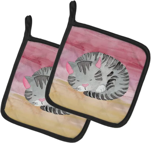 Miniatura 28 de Caroline's Treasures BB7370PTHD - Juego de soportes para ollas de herradura para cocina, resistentes al calor, almohadillas calientes para cocinar