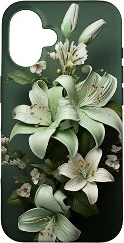 Miniatura 28 de Funda para iPhone 12 mini Sage green Wildflower Aesthetic Flower