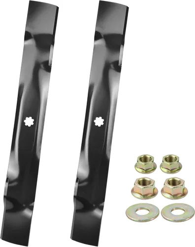 Miniatura 27 de Paquete de 2 cuchillas para cortacésped 108-9764-03 Toro de 22 pulgadas que sustituyen a la cuchilla Toro 131-4547-03, 131-4546-03,104-8697-03