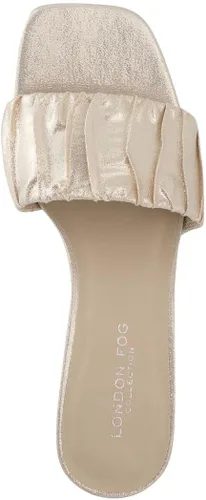 Miniatura 4 de LONDON FOG Sandalias de vestir Leana para mujer con tacón cómodo