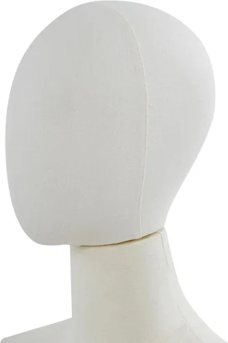 Miniatura 8 de Torso de maniquí femenino, 55-80 pulgadas de altura ajustable, cuerpo de maniquí con soporte de metal para coser y exhibir tiendas, dorado