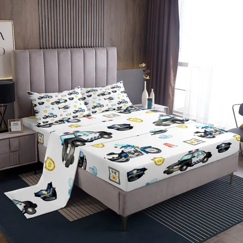 Miniatura 32 de Feelyou Juego de ropa de cama con alfabeto 3D, juego de sábanas coloridas del alfabeto inglés para niños y adultos, sábanas de dibujos animados