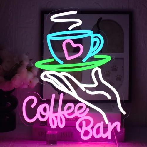 Miniatura 23 de Letrero de neón abierto las 24 horas, letrero LED, letrero de luz de neón de bar, letrero abierto las 24 horas, Pub bar, tienda de conveniencia