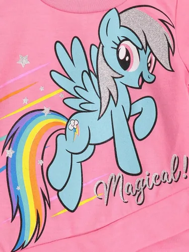 Miniatura 5 de My Little Pony Conjunto de camiseta y leggings para niñas