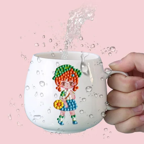 Miniatura 2 de Pimio Kit de calcomanías de arte de diamantes 5D DIY, 12 piezas con tema de anime, calcomanías de arte de diamantes para adultos principiantes.