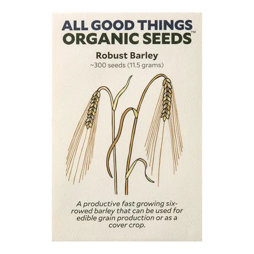 Miniatura 8 de All Good Things - Semillas de avena orgánicas comunes para plantar: cultivo de cobertura, granos integrales de cáscara, paquete de 275 semillas