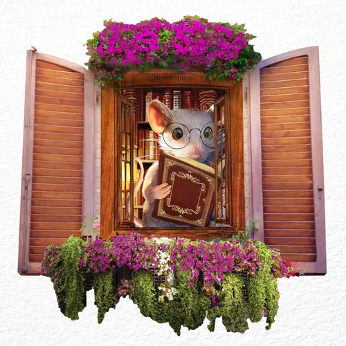 Miniatura 14 de Pegatina con agujero de ratón, adhesivo de pared extraíble, decoración de cocina, amante del café, refrigerador, diversión, agujero de ratón