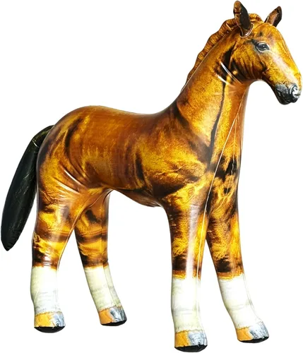 Miniatura 14 de Jet Creations Animal inflable de vaca para bebé de 37 pulgadas de largo, ideal para decoración de fiesta de piscina, cumpleaños, niños y adultos