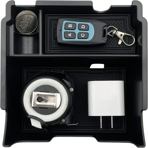 Miniatura 2 de Compatible con Subaru Impreza 2017-22 2023 y Crosstrek 2018 2019 2020 2021 2022 2023 Accesorios Organizador de bandeja de consola central, caja