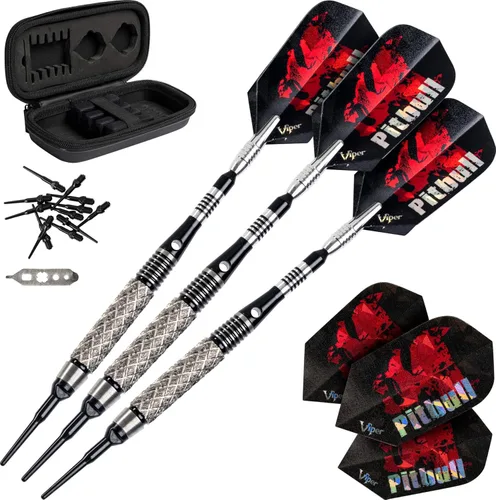 Viper Pitbull 90% Tungsteno Dardos de Punta Suave, 18 Gramos