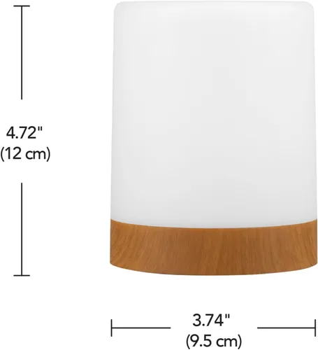 Miniatura 7 de Globe Electric Lámpara táctil portátil multicolor recargable integrada LED con cable USB incluido