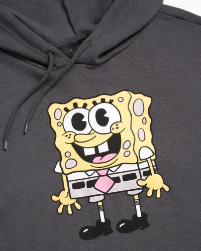 Miniatura 2 de Nickelodeon Mens SpongeBob and Patrick Fleece Sweatshirt Men and Womens Unisex Pullover Hoodie (Size S-XL)
