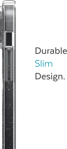 Miniatura 5 de Speck - Funda transparente para iPhone 15 Plus y 14 Plus, delgada, construida para MagSafe, resistente a los arañazos y protección contra caídas