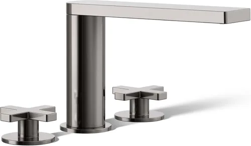 Miniatura 13 de Kohler 73081-3-CP Composed® Grifo de baño para montaje en cubierta con asas cruzadas, cromo pulido