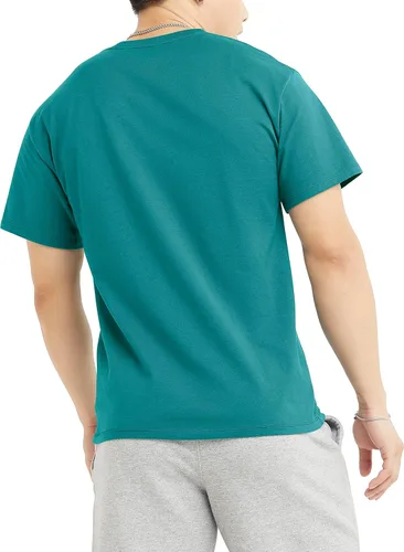 Miniatura 2 de Champion Men's T-Shirt, Cotton Midweight Men's Crewneck Tee,t-Shirt for Men, Script (Reg. Or Big & Tall)