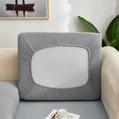 Miniatura 16 de Fundas de cojín elásticas para cojines de sofá, fundas de asiento de caravana, protector de sofá de dos asientos, de elastano, protector de muebles