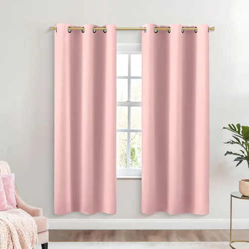 Miniatura 131 de Cortinas opacas de 72 pulgadas extra anchas para dormitorio, puerta corrediza de vidrio y patio, 2 paneles con ojales para oscurecer ventana grande