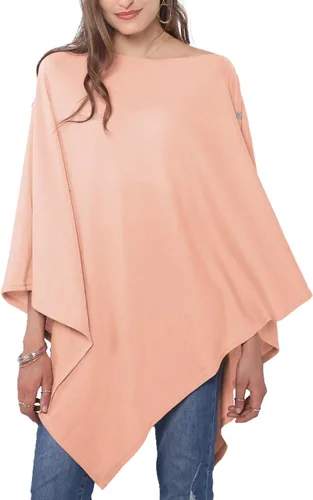 Miniatura 55 de MissShorthair Versatile Women's Shawl Wrap – Soft Knitted Poncho Cape Scarf for Fall Winter
