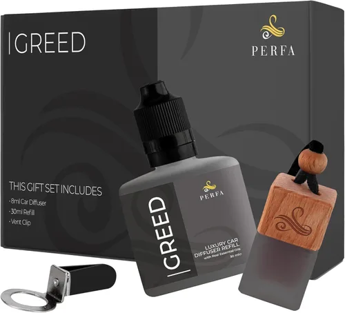 Miniatura 8 de Ambientador de coche Greed para hombres Fragancias inspiradas en perfumes Aventos Ambientador fuerte con tecnología eliminadora de olores