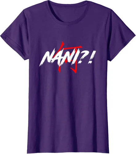 Miniatura 12 de Nani Meme Anime Japanese Camiseta, Negro, S