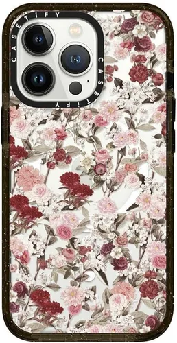Miniatura 507 de Funda Impact de CASETiFY para iPhone 13 Pro Max con Magsafe - Estuche Claro Cuento de Invierno - Claro Negro Estuche transparente Winter Tale
