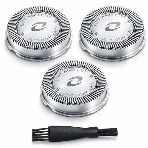 Miniatura 8 de Poweka HQ56 - Cabezales de afeitar de repuesto para HQ3 HQ4 HQ55 HQ56 HQ6, compatible con Philipss Norelcos HQ300 HQ442 HQ916 HS190 HQ6990