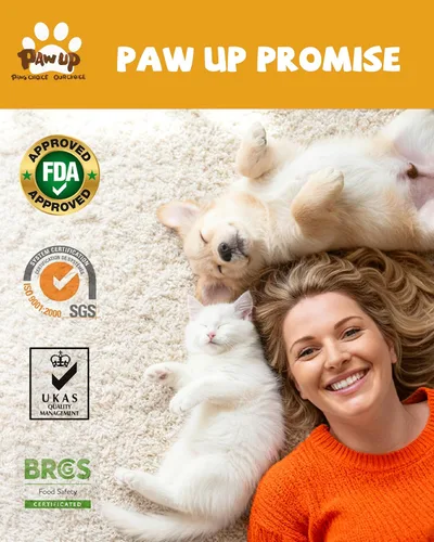 Miniatura 7 de PAWUP Golosinas para Perros Cecina de Pollo Envuelta en Batata Dulce, Ingredientes Naturales con Taurina, Golosinas para Perros Sin Granos, 12.5 oz