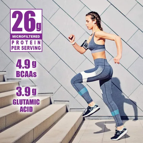 Miniatura 4 de Bluebonnet Nutrition Whey Protein - Polvo aislado de proteína de vacas alimentadas con pasto, sin azúcar añadido, sin gluten ni soja, lácteos