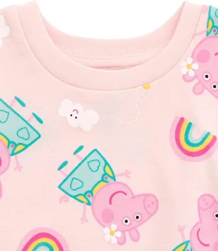 Miniatura 4 de Peppa Pig Sudadera de felpa francesa para niñas pequeñas