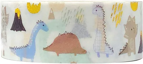 Miniatura 9 de allydrew Cinta adhesiva Washi de lámina dorada y plateada, 0.591 in x 32.8 ft, lluvia de meteoritos Ducha de meteoritos