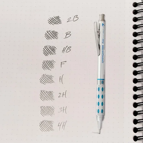 Miniatura 3 de Minas de recambio Pentel Super Hi Polymer, 2 pulgadas, 90 piezas (C25BPHB3-K6), Gris