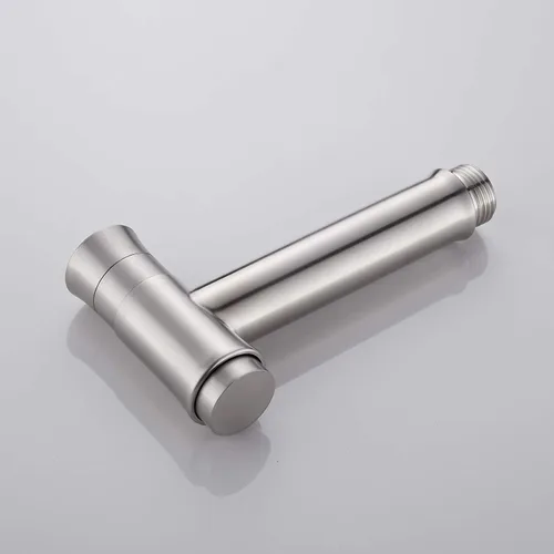 Miniatura 7 de CIENCIA WS024B - Pulverizador de pañales de tela de acero inoxidable Shattaf de 2 modos de pulverización, rociador de bidé para inodoro, níquel