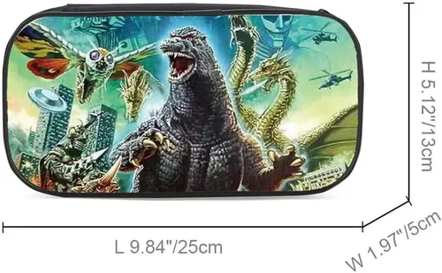 Miniatura 4 de MATMO Juego de mochila y lonchera de dinosaurio monstruo para niños, juego de mochila de dinosaurio 23-8