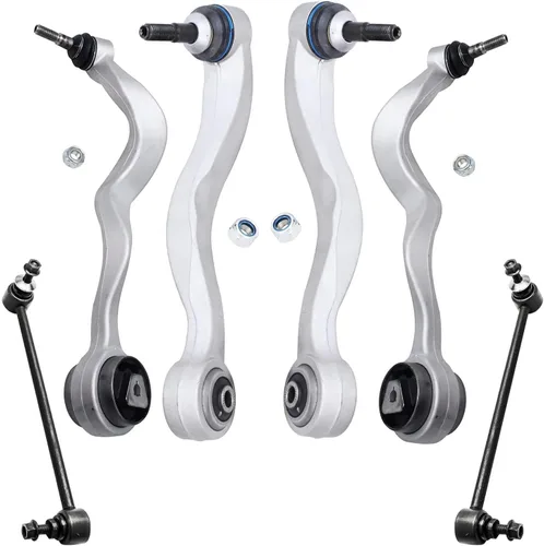 Miniatura 162 de Detroit Axle - Kit de extremo delantero para Chrysler 300 Dodge Charger Challenger 2011-2023, 2 brazos de control inferiores traseros 2 varillas