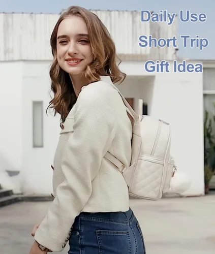 Miniatura 31 de Mini mochila de moda para niñas, bolso pequeño lindo de cuero a cuadros para mujer, mochilas pequeñas, Negro -, Mini mochila de moda para niñas