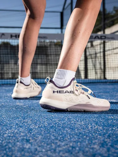 Miniatura 9 de HEAD Zapato de pádel Motion Pro 1.5 para mujer, ajuste ligero, transpirable, soporte bloqueado, cojín sensible, agarre