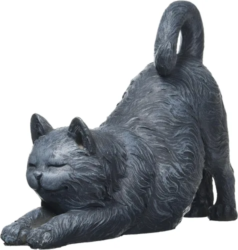 Miniatura 6 de Design Toscano Estatua de gato juguetón en la espalda