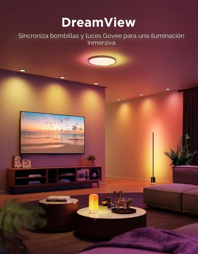 Miniatura 8 de Bombillas Inteligentes Govee BR30, Funciona con Matter, Alexa y Google Assistant, Bombilla LED, Bombillas de Luz de Inundación WiFi RGBWW que
