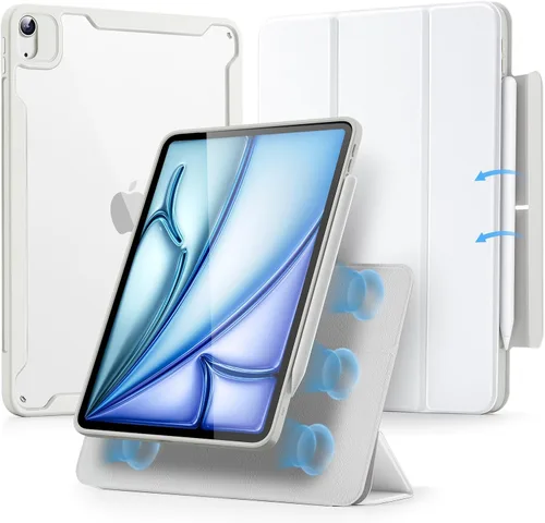 ESR Funda para iPad Air de 11 pulgadas M3/M2 (2025/2024), Funda para iPad Air de 5ª/4ª generación (2022/2020) de 10.9 pulgadas con soporte para