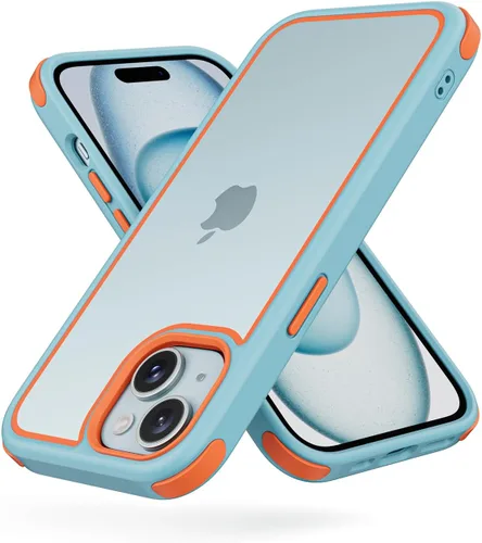 Miniatura 70 de Mobnano Funda transparente para iPhone 11, con protección multicolor a prueba de golpes, no amarillenta, anti arañazos, parte trasera