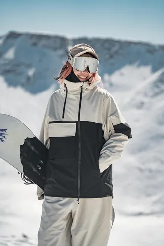 Miniatura 3 de GSOU SNOW Men's Snowboarding Jacket Loose Ski Snow Coat Waterproof Insulated Unisex Winter Jacket