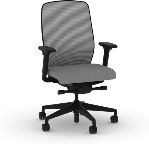 Miniatura 27 de HON Nucleus - Silla de trabajo con control avanzado de inclinación sincronizada, silla de oficina con soporte lumbar, brazos ajustables en altura