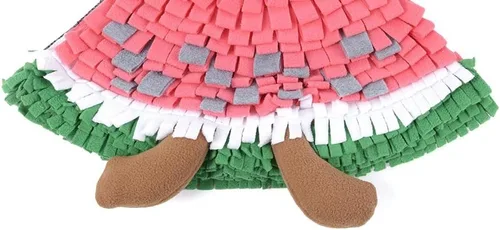 Miniatura 4 de Vedem Alfombrilla de olfato para animales pequeños, alfombrillas de forrajeo, juguete de alimentación interactivo, conejo, cobaya, rata, hámster