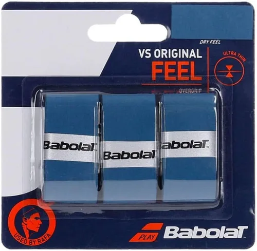 Babolat VS Original X3 Overgrip (negro/azul)
