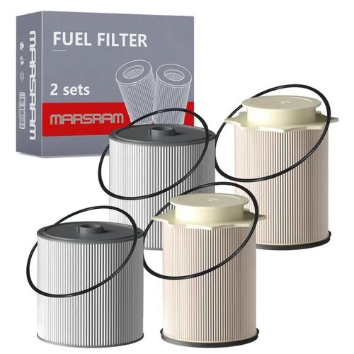 Miniatura 12 de Marsram Juego de separador de agua para filtro de combustible Cummins de 6.7L se ajusta para 2019 2020 2021 2022 2023 2024 Dodge Ram 2500 3500 4500