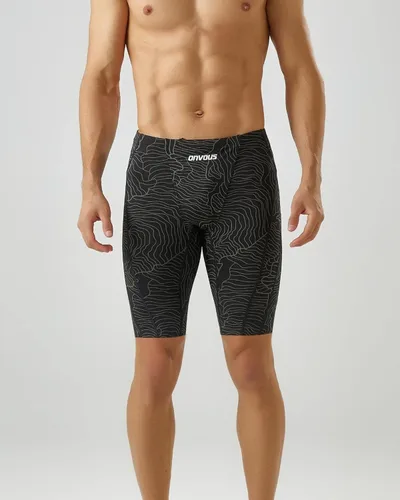 Miniatura 2 de Onvous Durable Lite Men's Swim Jammer Racing & Training Swimsuit Fast, Flexible, Comfortable