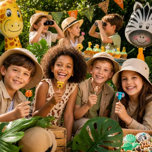 Miniatura 6 de Fruidles Zoo Animal Lollipop Suckers Candy, caramelos duros envueltos individualmente sin grasa con divertidos diseños de animales de zoológico