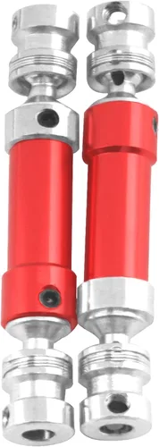 Miniatura 3 de ShareGoo - Juego de 2 ejes de transmisión de aleación para eje central trasero compatible con WLtoys 12428 12423 12628 FY03 1/12 RC Car Rock