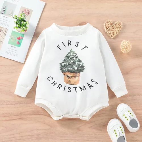 Miniatura 2 de pengnight Sudadera de Navidad para bebé, niña, niño, manga larga, cuello redondo, suéter para otoño e invierno