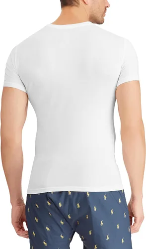 Miniatura 3 de Playera polo Ralph Lauren ajustada para hombre con paquete de 3 unidades y tejido absorbente